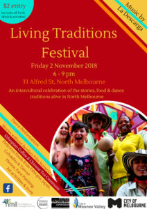 Living Traditions Festival Flyer